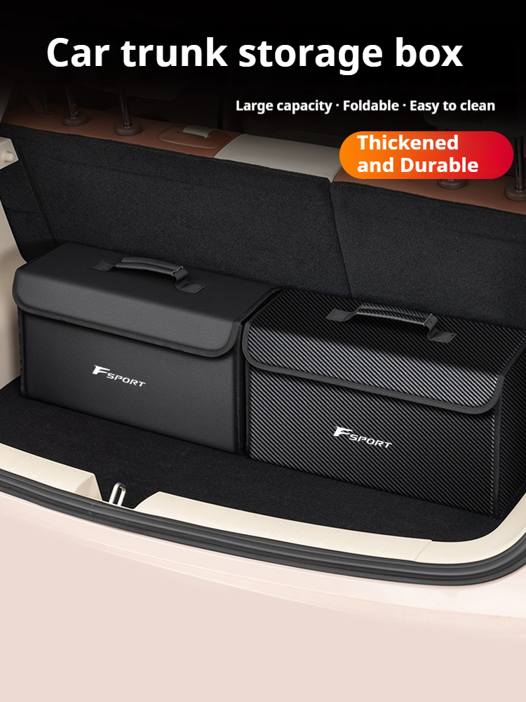 Para lexus f esporte es rx ls5 - Car Trunk Organizer Foldable Storage Box avaliação e preço
