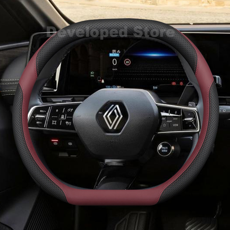 Capa de Volante para Renault 5 - Car Steering Wheel Cover Anti Slip Breathable avaliação e preço