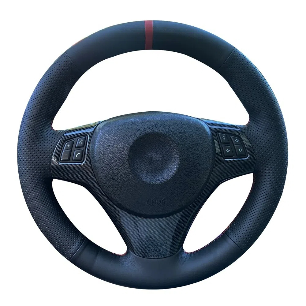 Personalizado trança volante d - Car Steering Wheel Cover Anti Slip Breathable avaliação e preço