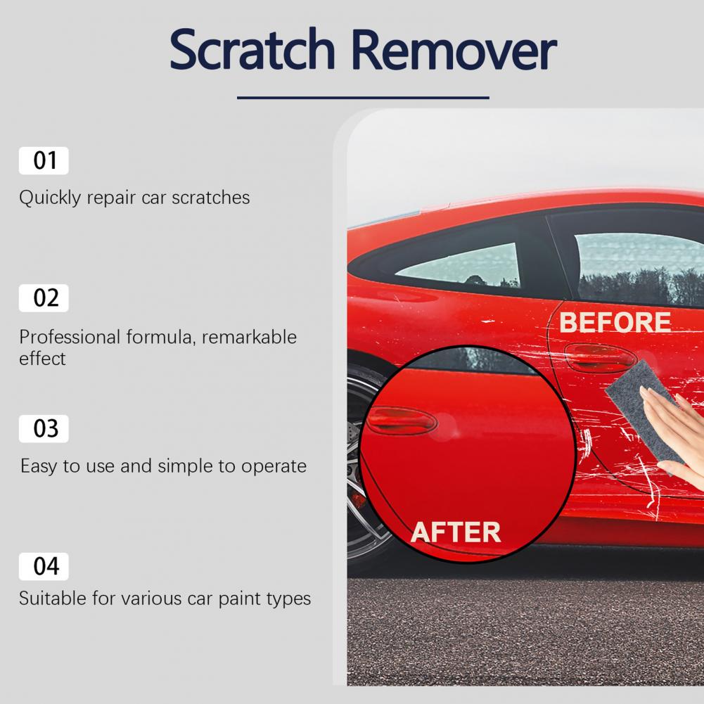 Nano pano de faíscas removedor - Car Scratch Repair Polishing Wax Paste avaliação e preço