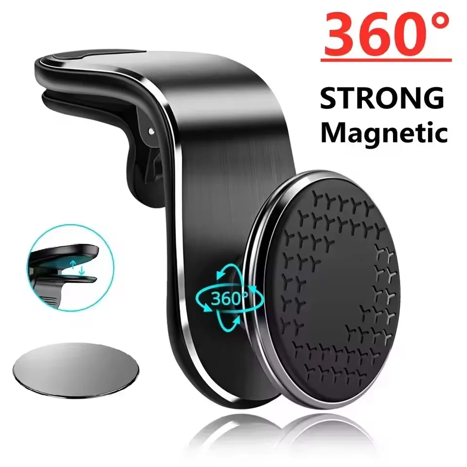 Suporte magnético para telemóv - Magnetic Phone Holder For Car Vent avaliação e preço
