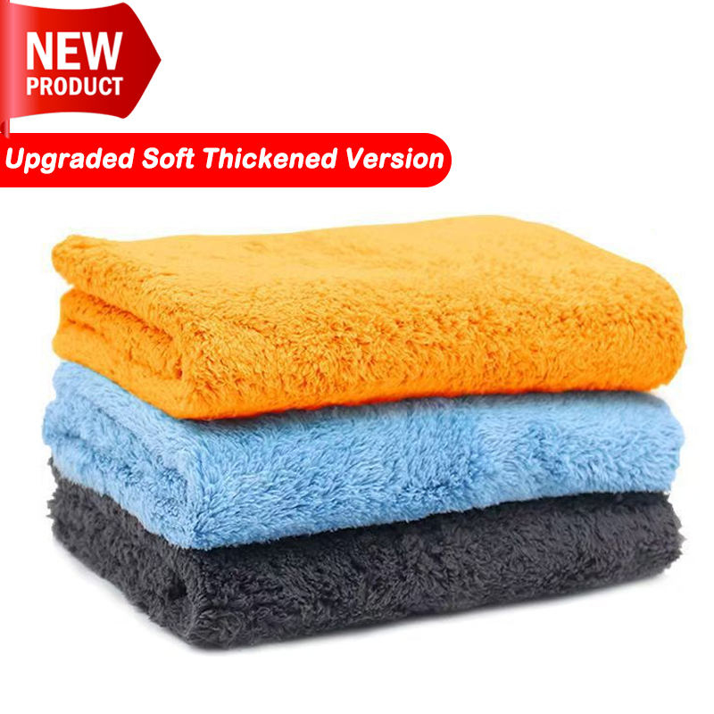 Novas Toalhas de Microfibra Es - Microfiber Car Drying Towel Super Absorbent avaliação e preço