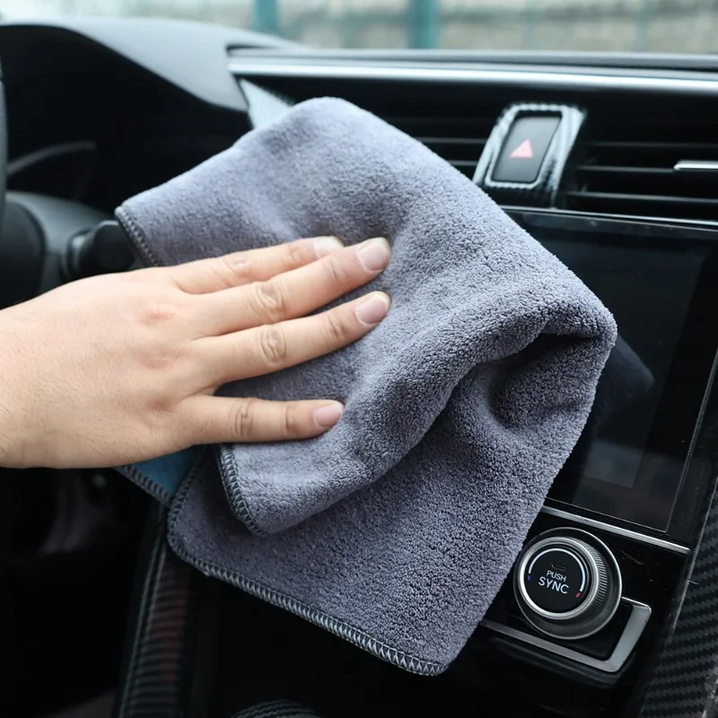 Toalha de Limpeza de Microfibr - Microfiber Car Drying Towel Super Absorbent avaliação e preço