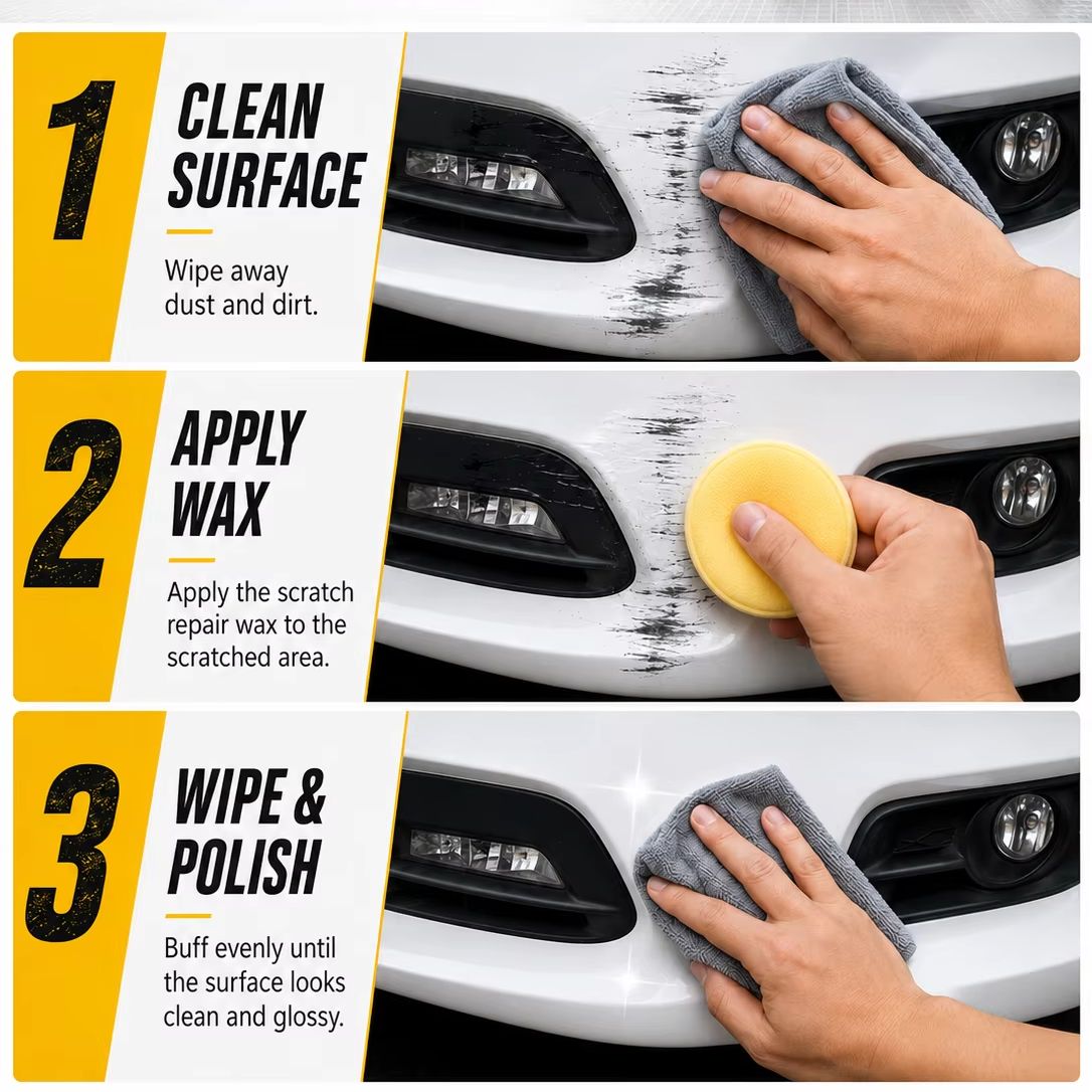 Cera para Reparação de Arranhõ - Car Scratch Repair Polishing Wax Paste avaliação e preço